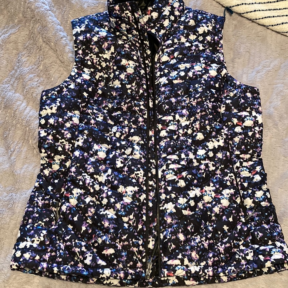 The north face medium m vest multi color winter